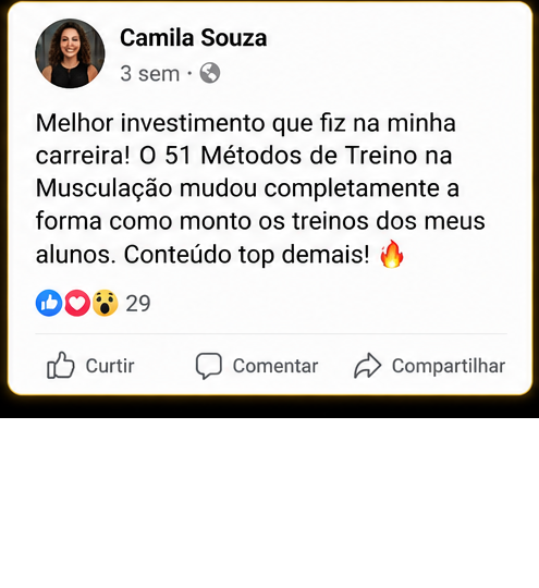 Depoimento de Camila Souza via Facebook